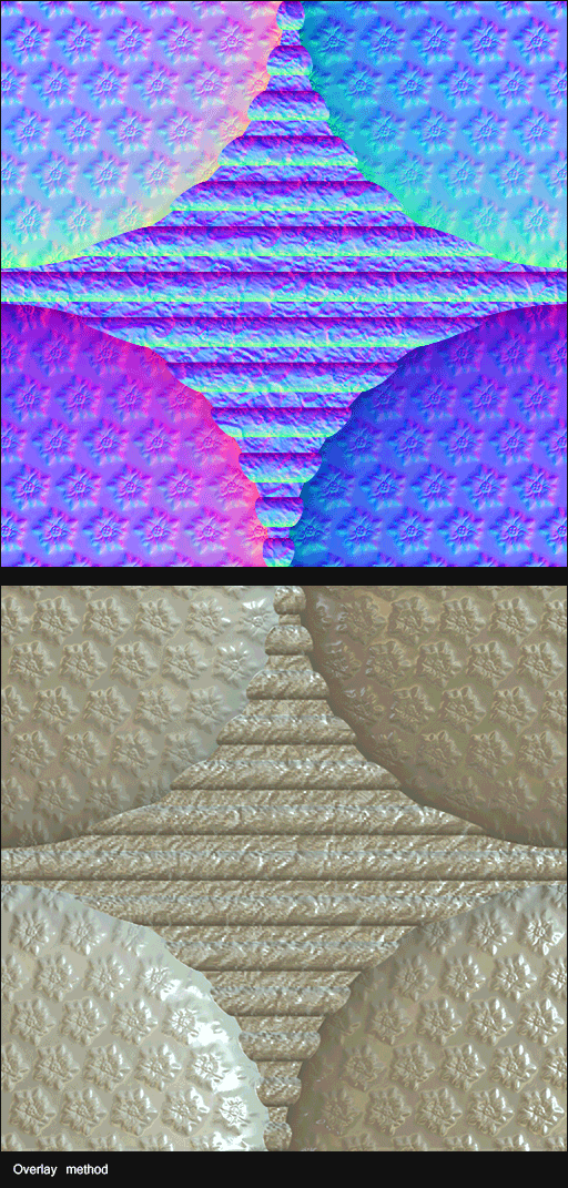 Compare against Photoshop Overlay method